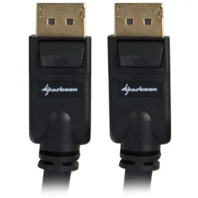Sharkoon DisplayPort 1.3 4K čierna / Kábel / DisplayPort - DisplayPort / 4K / 5 m (4044951021444)