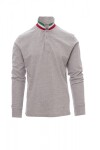 Pánska polokošeľa Payper LONG NATION MELANGE Farba: Melánžová Sivá/ Taliansko, Veľkosť: 5XL (0011120368130355XL)
