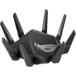 ASUS GT-AXE16000 / Herný Router / Four-band / 2.4GHz - 1148Mbps / 5GHz - 4804Mbps / GWAN + 4x GLAN / 1x USB 3.0 (90IG06W0-MU2A10)