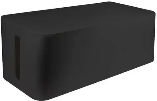 LogiLink Škatuľa na organizáciu káblov čierna / Škatuľa na organizáciu káblov / plast / 407 x 157 x 133,5 mm (KAB0062)