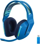 Logitech G733 Lightspeed modrá / bezdrôtové slúchadlá / mikrofón / RGB / USB LIGHTSPEED prijímač (981-000943)
