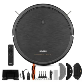 Sencor SRV 3150OR čierna / robotický vysávač / vysávanie mopovanie / 28W / 62dB / 2600 mAh (8590669344086)