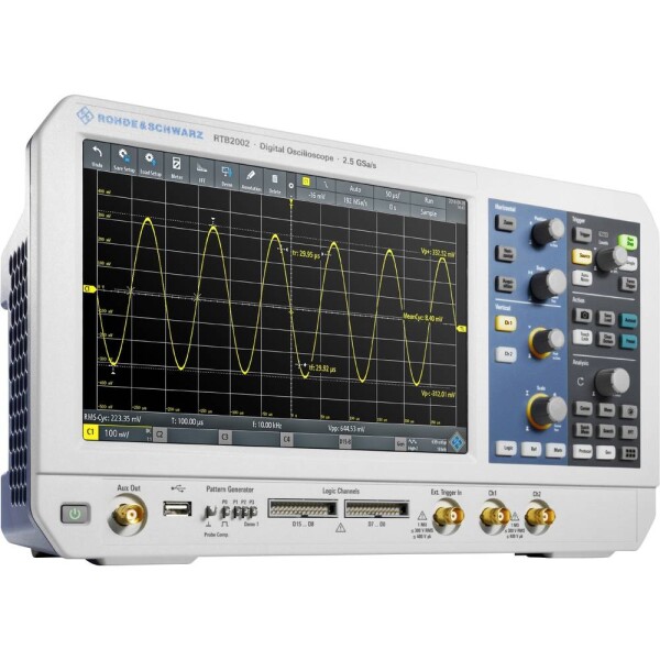 Rohde & Schwarz RTB2002EDU digitálny osciloskop 70 MHz 2-kanálová 1 ks; 1333.1005P92