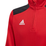 Detská mikina REGISTA 18 TRAINING červená CZ8656 Adidas