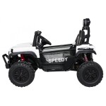 Mamido Detské elektrické autíčko PASSION 4x200W 24V biele