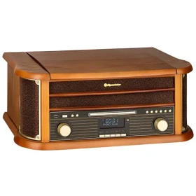 Roadstar HIF-1993D+BT / Retro veža / Gramofón / CD/MP3/USB / Kazeta / DAB+/FM Bluetooth / 2x5W RMS (100001823844)