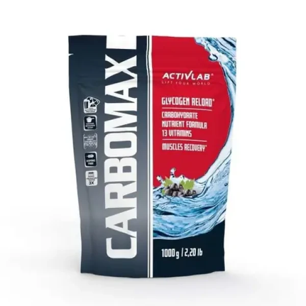 CarboMax - ActivLab (čierne ríbezle, 1000 g) (7083-3-1000g-blackcurrant)