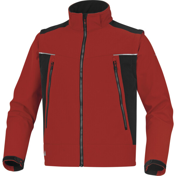 DELTA PLUS Polar mikiny - Softshell - Svetre Farba: Červená/ Čierna, Veľkosť: M (ORSARNTM)