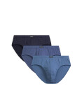 Atlantické nohavičky 3MP-192 A'3 M-3XL námořnicky modrý denim XXL