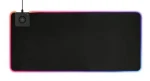 Deltaco GAM-092 čierna / Podložka pod myš / RGB / bezdrôtová nabíjačka / USB / 900x400 mm (GAM-092)