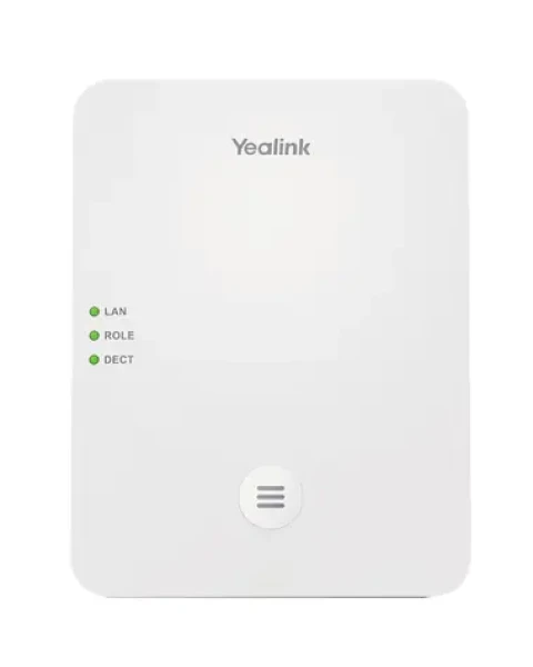 Yealink W80 biela / DECT IP základňová stanica / Multi-Cell / PoE / Ethernet RJ-45 (W80DM)