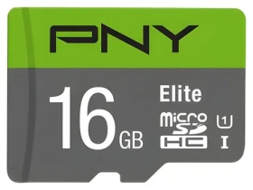 PNY Elite microSDHC 16GB / Pamäťová karta / Class 10 / UHS-I / U1 / 85 MB/s (P-SDU16GU185GW-GE)