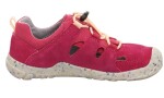 Dievčenská celoročná obuv Barefit TRACE, Superfit, 1-006037-5000, červená - 30