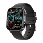 Colmi P80 čierna / Chytré hodinky / 1,83 "dotykový displej / hovory cez Bluetooth / IP67 (P80 Black)