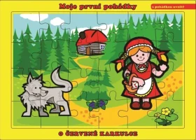 TEDDIES Puzzle O Červenej Čiapočke
