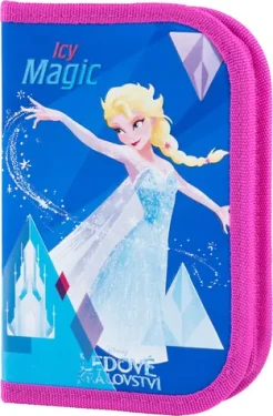 BAAGL Školský peračník klasik Frozen / 20x15x3 cm (A-6243)