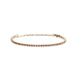 Daniel Wellington Oslnivý pozlátený náramok s kryštálmi Classic Tennis DW00401110