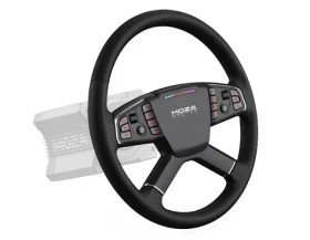 Moza TSW Truck Wheel Lenkrad čierna / Závodný volant pre nákladné vozidlá / 40 cm / 18 tlačidiel (RS060)