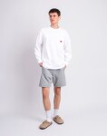 Carhartt WIP L/S Pocket Heart T-Shirt White/Red XS