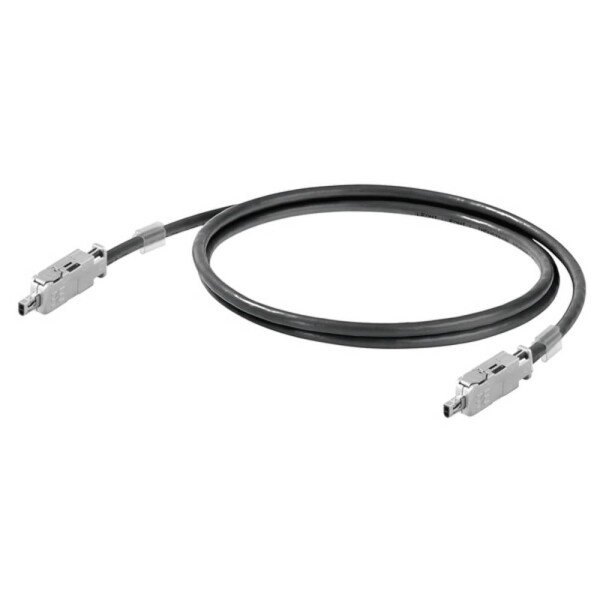 Weidmüller 3123990010 Ethernetový kábel čierna 1 ks; 3123990010