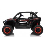 Mamido Mamido Elektrické autíčko Buggy UTV KCK 4x4 čierne 24V | 800W | 50 kg | EVA | LED | 2,4 Ghz | ECO koža