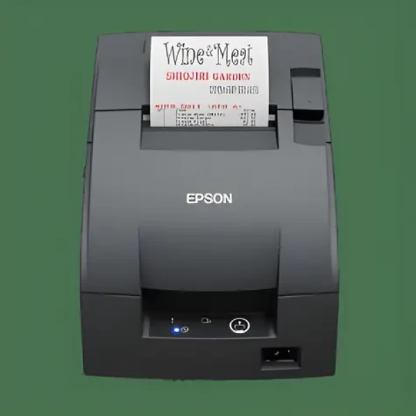 Epson TM-U220IIB tmavo šedá / Pokladničná ihličková tlačiareň / Serial / so zdrojom / senzor konca papiera (C31CL27102)