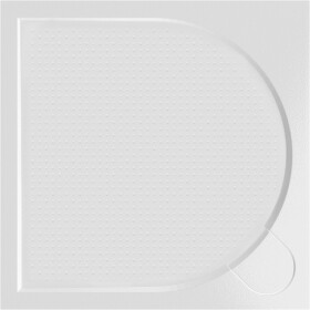 GELCO - LARCA sprchová vanička z liateho mramoru, štvorec 80x80x3cm PL008