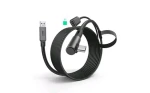 Kiwi design 5M Link Cable with charing 5m čierna / Cable pre virtuálnu realitu / 18W / USB 3.2 (QC-8U/HJT-542)