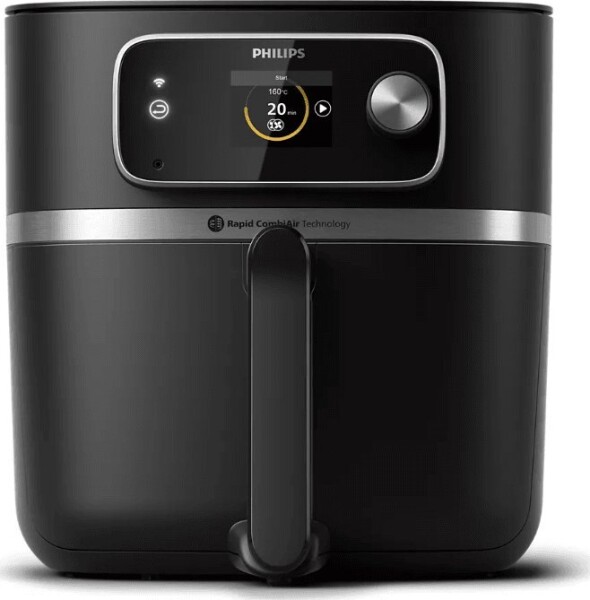 Philips Airfryer XXL HD9880/90 čierna / Teplovzdušná fritéza / 2200 W / objem 8.3 l / Wi-Fi (HD9880/90)