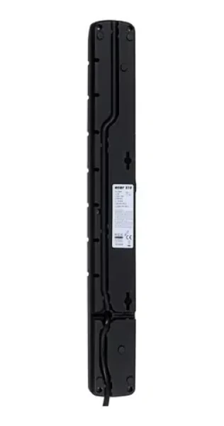 Acar S10 / Predlžovací kábel s prepäťovou ochranou / 10 zásuviek / 1,5 m (W0128)