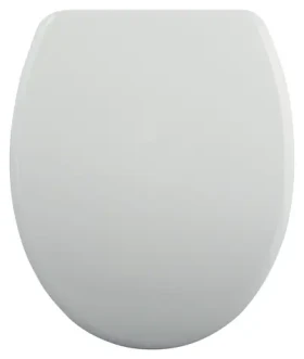 MSV Easy Clean WC doštička biela / duroplast Thermodur / nerezové pánty