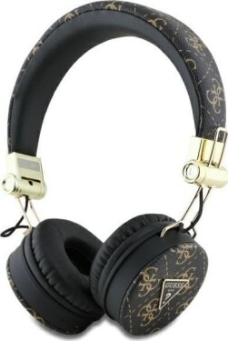 Guess Guess Bluetooth ENC GUBH70E4PTMK on-ear headphones black/black 4G Triangle Round Shape