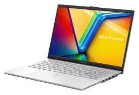 Asus Vivobook Go 15 strieborný / Notebook / 15,6" FHD / AMD Athlon Silver 10 / 8 GB / 256 GB SSD / W11H (E1504FA-BQ5740WZ)