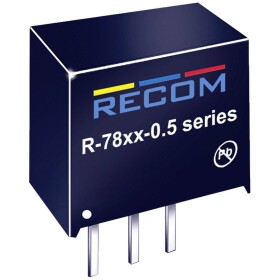 RECOM R-781.8-0.5 DC / DC menič napätia 1.80 V 0.5 A 0.9 W; R-781.8-0.5
