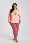 Taro Patricia pyžamo 3471 7/8 2XL-4XL Z25/26 dámske meruňka 3xl
