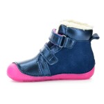 D.D.Step DDStep W073-52684 tmavo modré zimné barefoot topánky 24 EUR