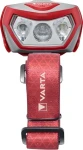Varta Outdoor Sports H20 Pre šedá, červená / Čelovka / LED / 200 lm / IPX4 / 3x AAA / dosvit 50 m (17650101421)
