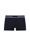 Pánske boxerky 3Pack 112130 4R717 tm. modrá so zelenou Emporio Armani