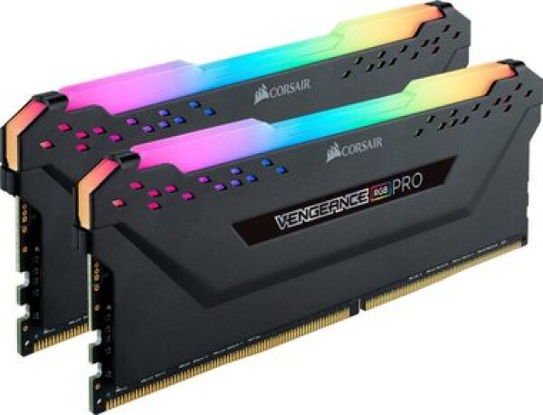 Corsair Vengeance RGB Pro 64GB (2x32GB) 3200MHz čierna / DDR4 / PC4-25600 / CL16-18-18-36 / 1.35V / XMP2.0 (CMW64GX4M2E3200C16)