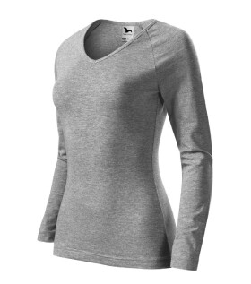 Dámske tričko Elegance tmavo šedé XL