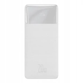 Baseus Bipow Pro Powerbank 10000mAh (PPBD040102) biela / 20W / 2x USB-A / 1x USB-C (PPBD040102)
