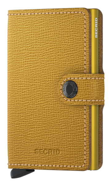 Mini peňaženka Secrid Miniwallet Crisple Ochre