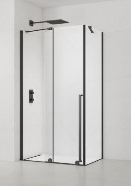 Sprchovací kút obdĺžnik 140x80 cm SAT Walk-In Xmotion SATBWIXM140STE80C