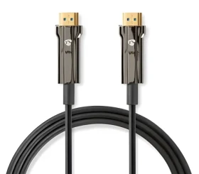 Nedis Active Optical Ultra High Speed HDMI 40 m čierna / Kábel HDMI / 8K 60 Hz / 48 Gbps / Ethernet (CVBG3500BK400)