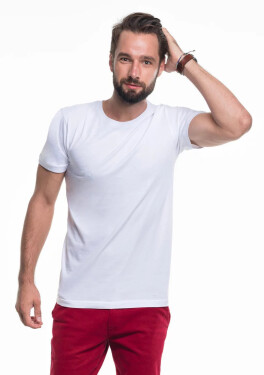 Pánske tenké tričko 21174 - PROMOSTARS XL bílá