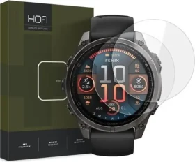 Hofi Glass Pro+ pre Garmin Fenix 8 47mm číre / Ochranné tvrdené sklo / 2 ks v balení (5906302370016)