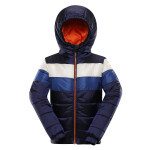 Dětská hi-therm bunda ALPINE PRO KISHO new navy 92-98