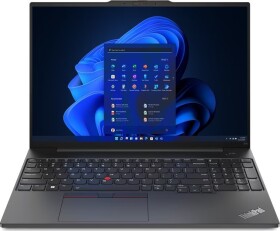 Lenovo Lenovo ThinkPad E16 | Graphite Black | 16 " | IPS | WUXGA | 1920 x 1200 pixels | Anti-glare | Intel Core i5 | i5-1335U | 16 GB | DDR4 | Solid-state drive capacity 512 GB | Intel Iris Xe Graphics | Windows 11 Pro | 802.11ax | Bluetooth version...