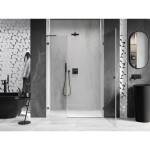 MEXEN/S - Lunar-B L sprchové dvere krídlové pravé 125, transparent, grafit metal 832SL-125-050-95-00-P