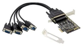 Conceptronic / Radič / PCIe 2.0 / 4X RS-232 / 115200 bps (EMRICK12B)